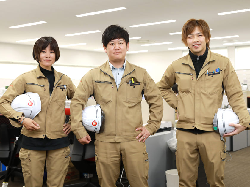 協力企業も含めたチームワーク